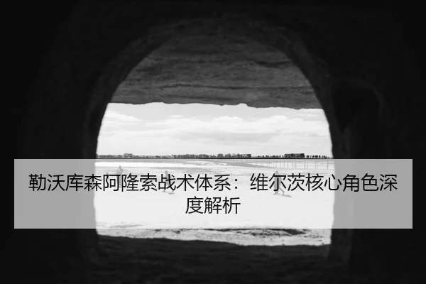 勒沃库森阿隆索战术体系：维尔茨核心角色深度解析